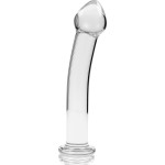 NEBULA SERIES BY IBIZA - MODELLO 11 DILDO IN VETRO BOROSILICATO 16 X 3 CM ROSA